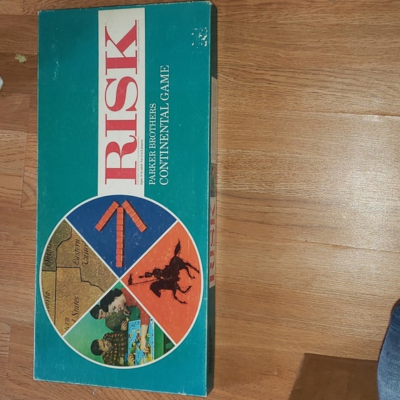 EUC vintage/partly game of RISK i believe all original pieces but can't be 1… - Picture 1 of 4